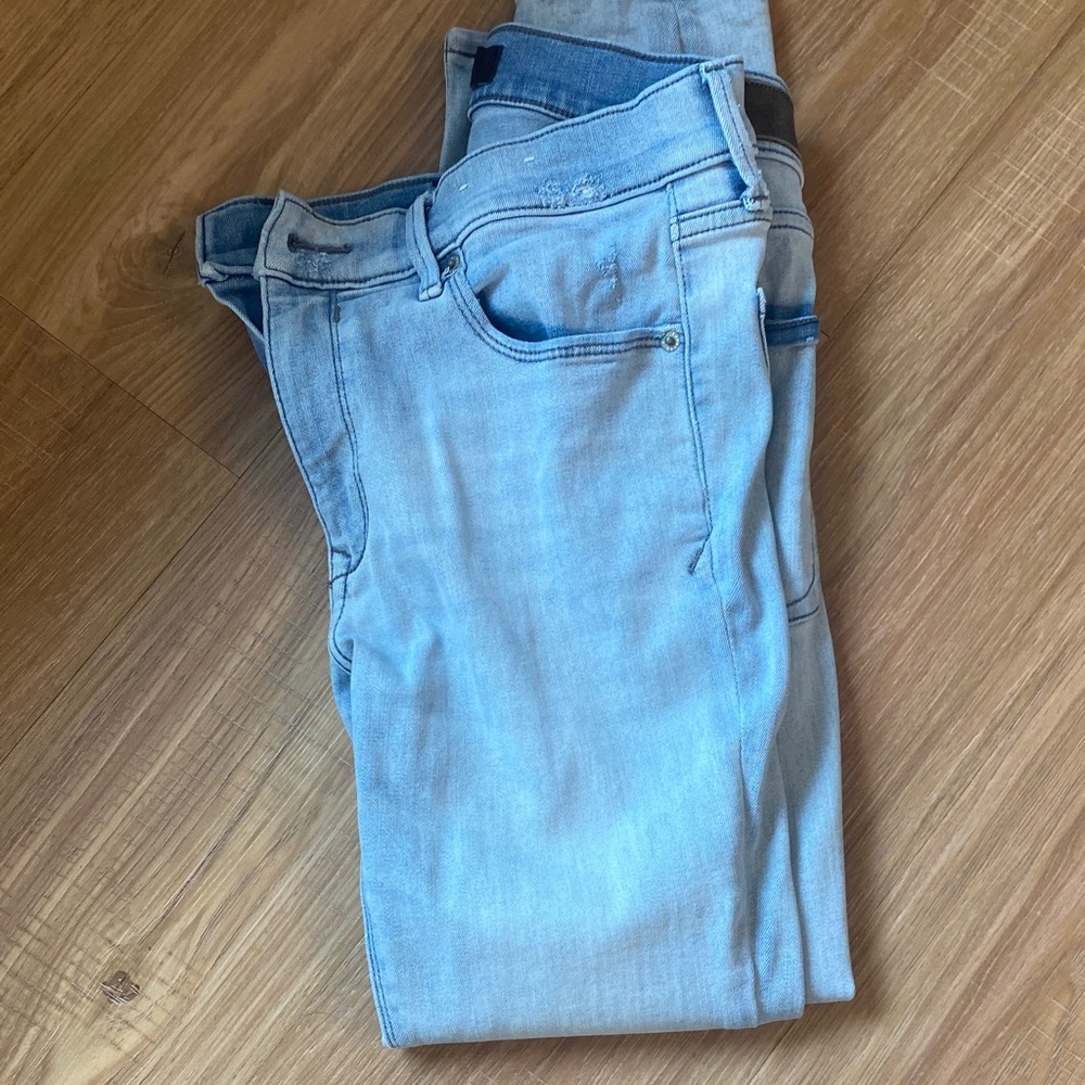 Express Light Blue Skinny Jeans for Women